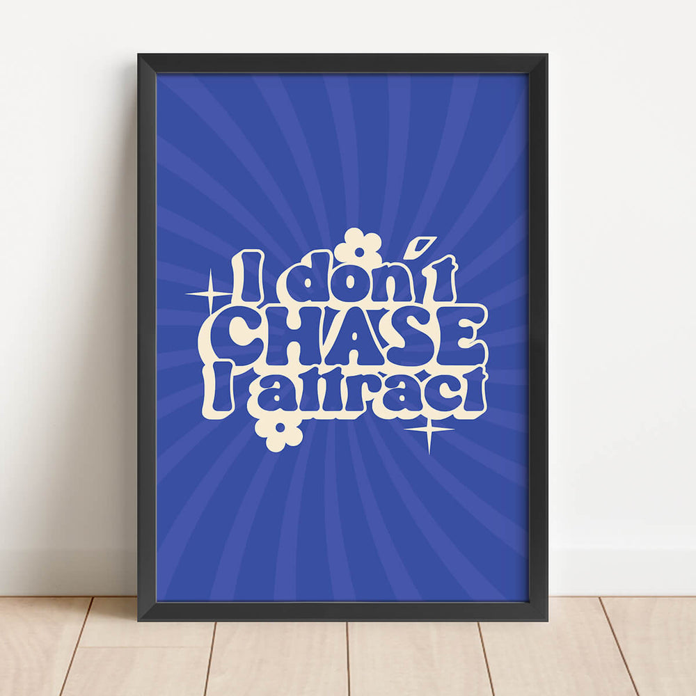 אני לא רודף, אני מושך