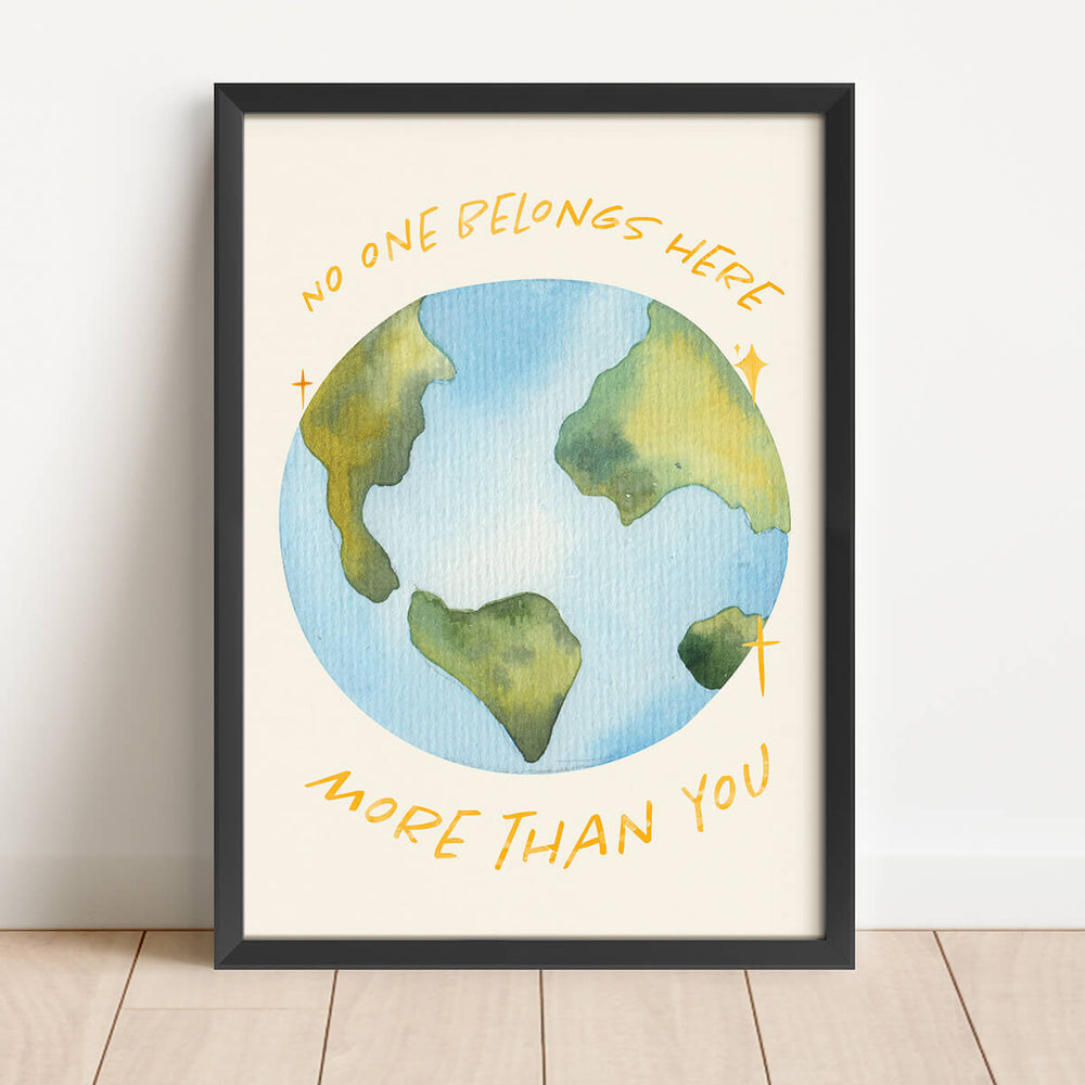 No One Belongs Here More Than You