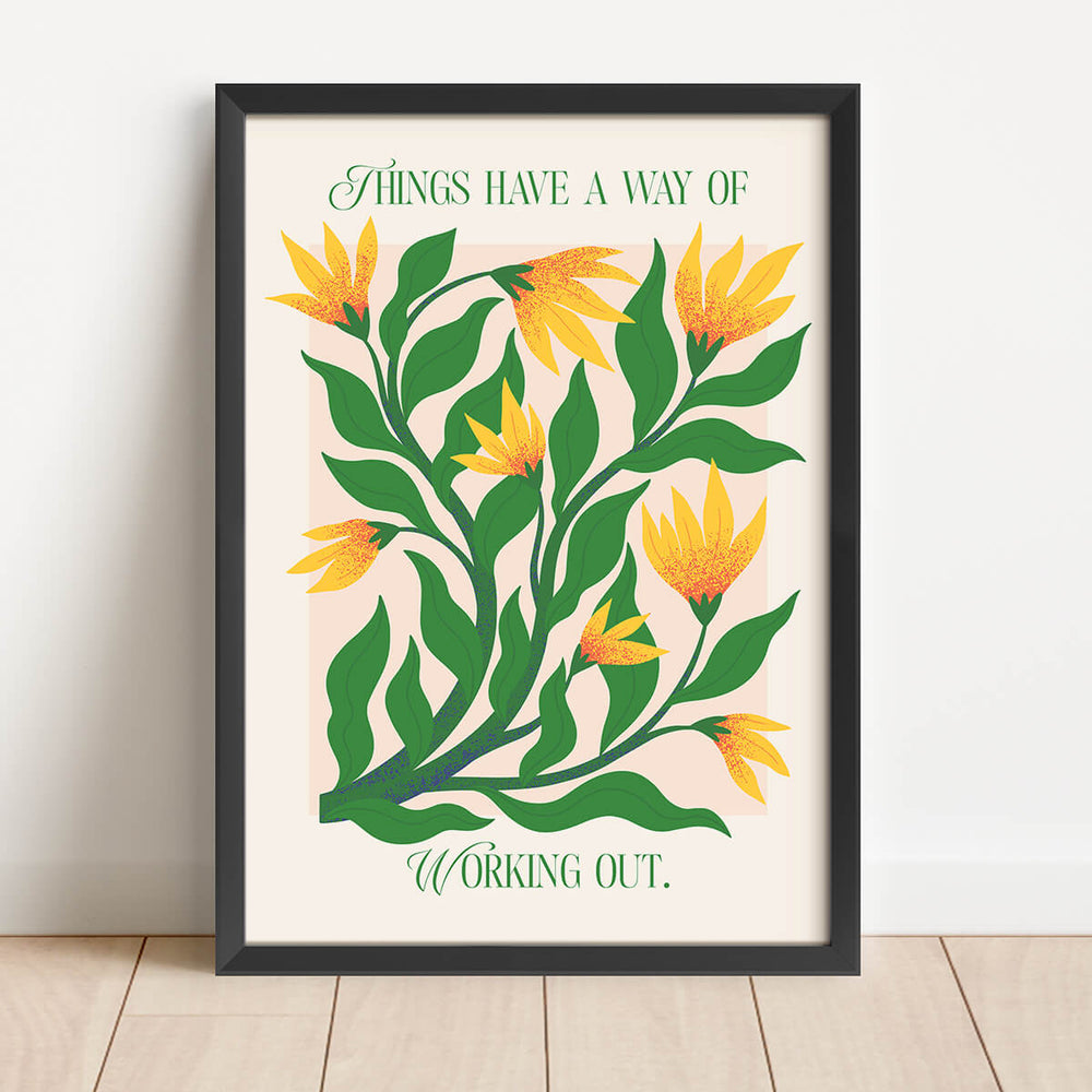 לדברים יש דרך להסתדר