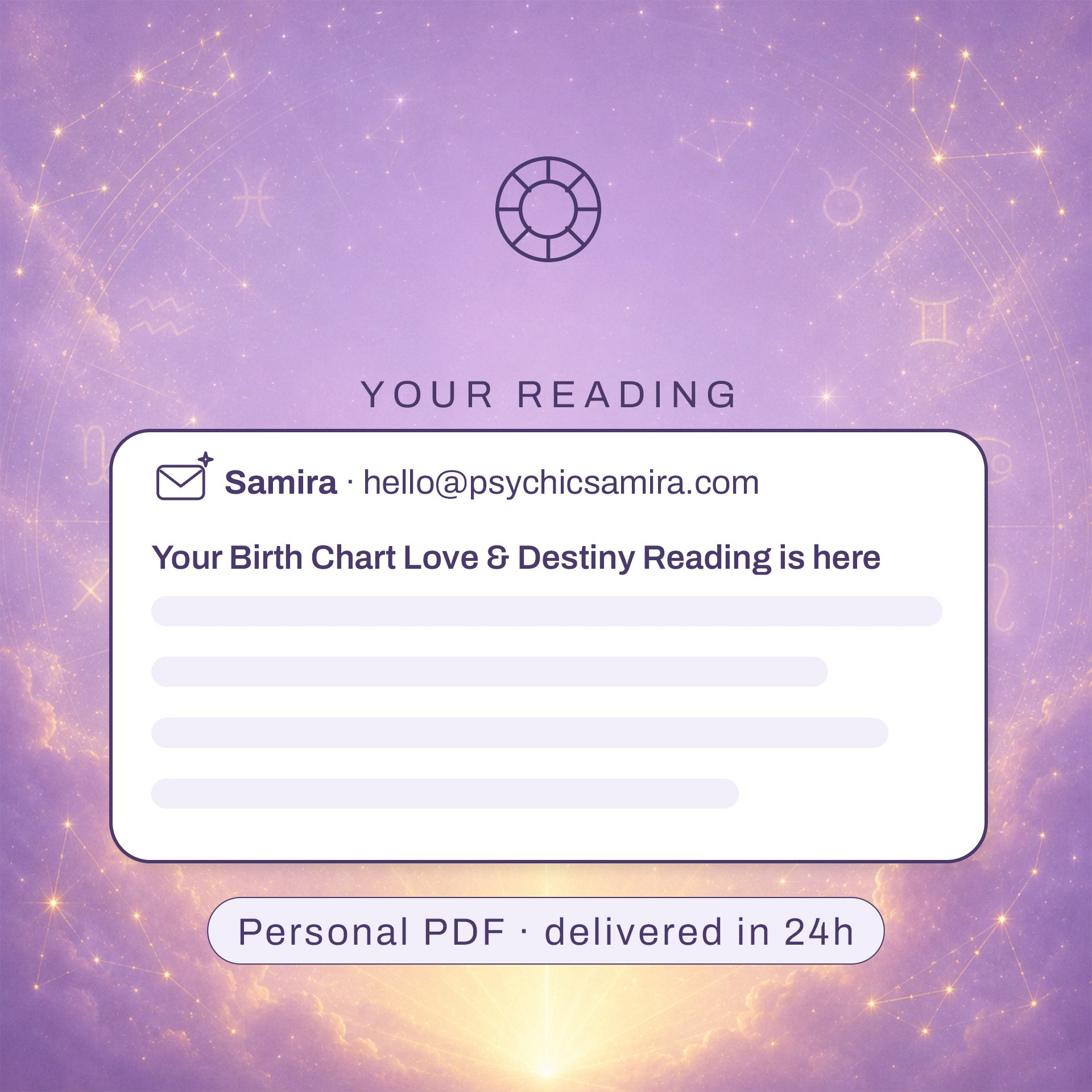 Birth Chart Love & Destiny Reading by Samira thumbnail-image-4